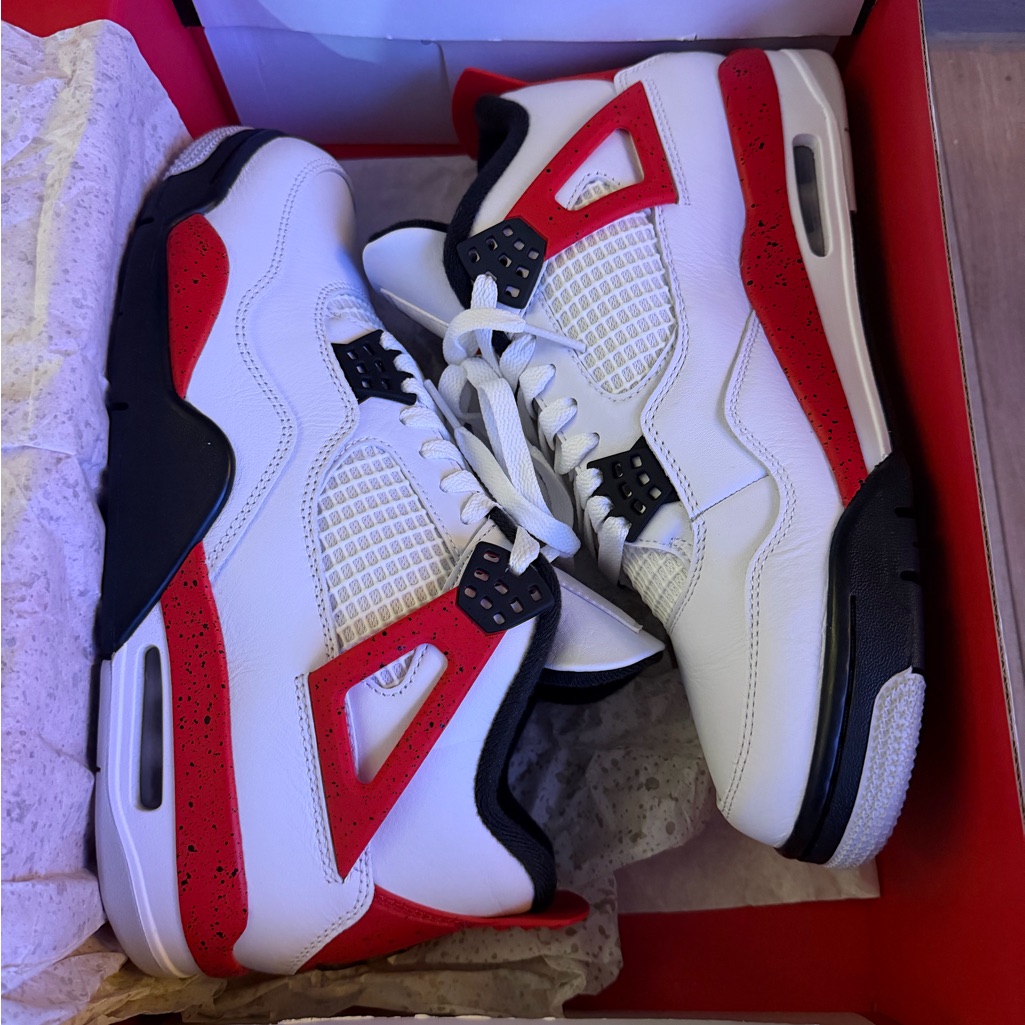 Jordan 4 Red Cement Jordan 4 Red Cement